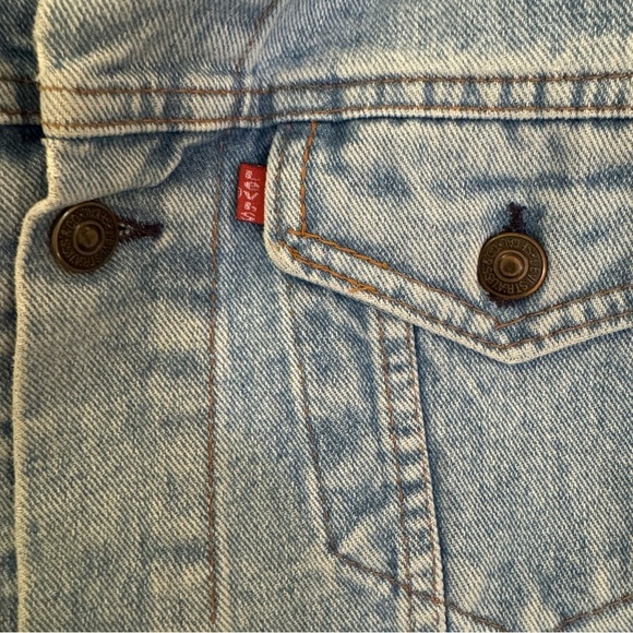 Levi Strauss & Co. Vintage Trucker Blue Jean Jacket - Picture 7 of 7